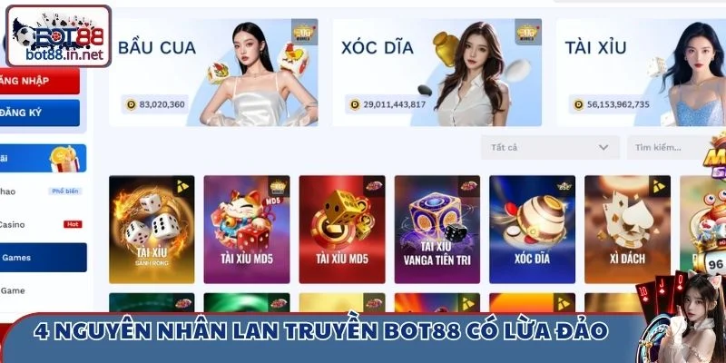 4 nguyên nhân lan truyền tin đồn BOT88 có lừa đảo