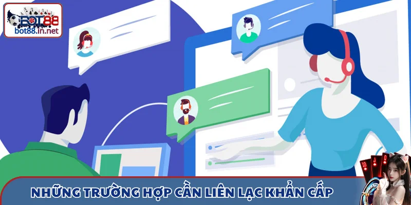 Những trường hợp cần liên lạc khẩn cấp